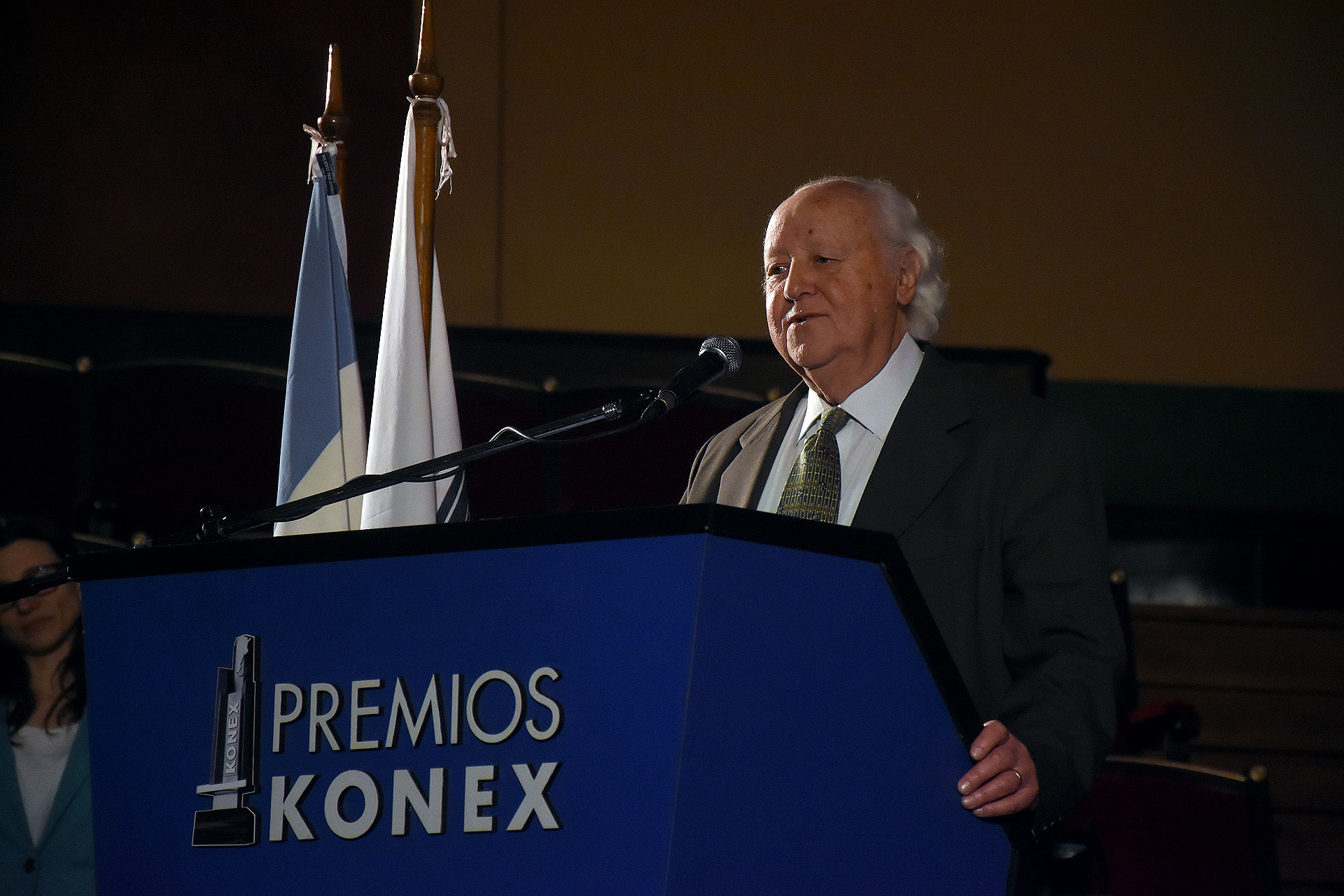 El director del gran Jurado Mario Perusso