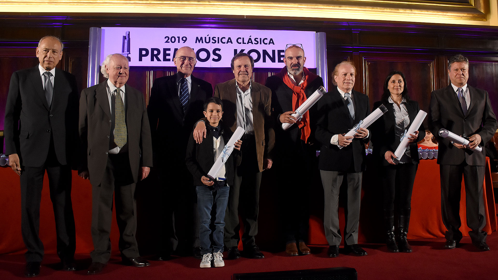 En la terna Director de Orquesta, Facundo Agudin, Enrique Arturo Diemecke, Carlos Vieu, por Leonardo García Alarcón su padre Daniel y por Alejo Peréz su hermana Inés