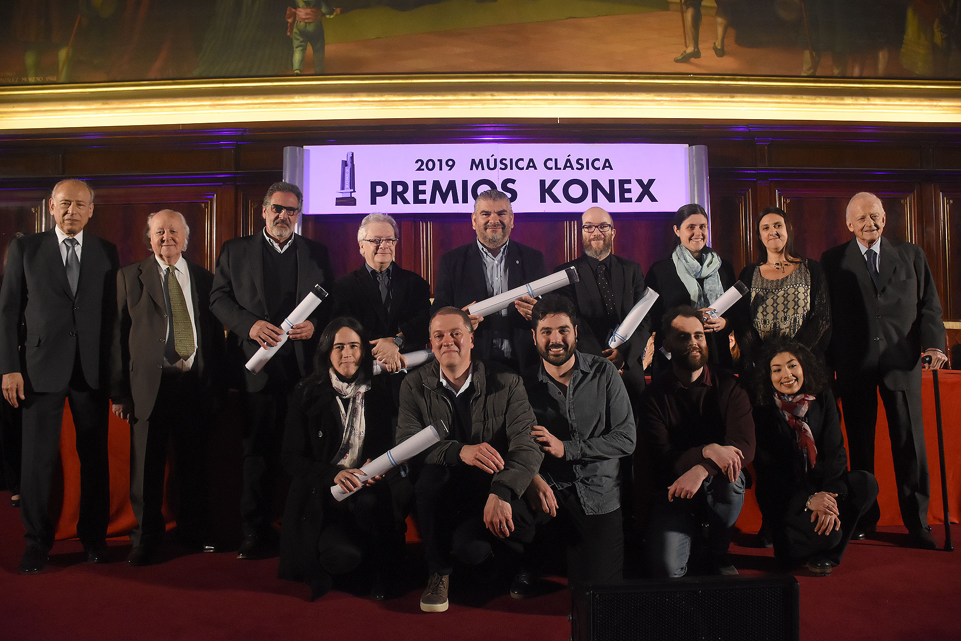 En la distinción hechos destacados, los representantes del Ciclo de Conciertos de Música Contemporánea del Teatro San Martín, el Festivasl Internacional de Percsión de la Fundación Cultural Patagonia, el Festival Internacional Música Clásica por los Caminos del Vino, el Gourmet Musical Ediciones, Iguazú en Concierto y Radio Nacional Clásica