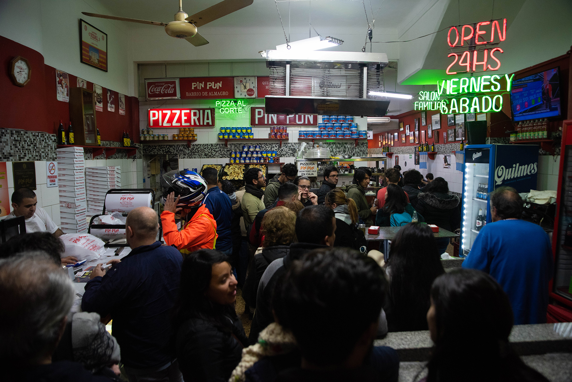 La pizzería de Pin Pun de Almagro está abierta los viernes y sábados las 24 horas