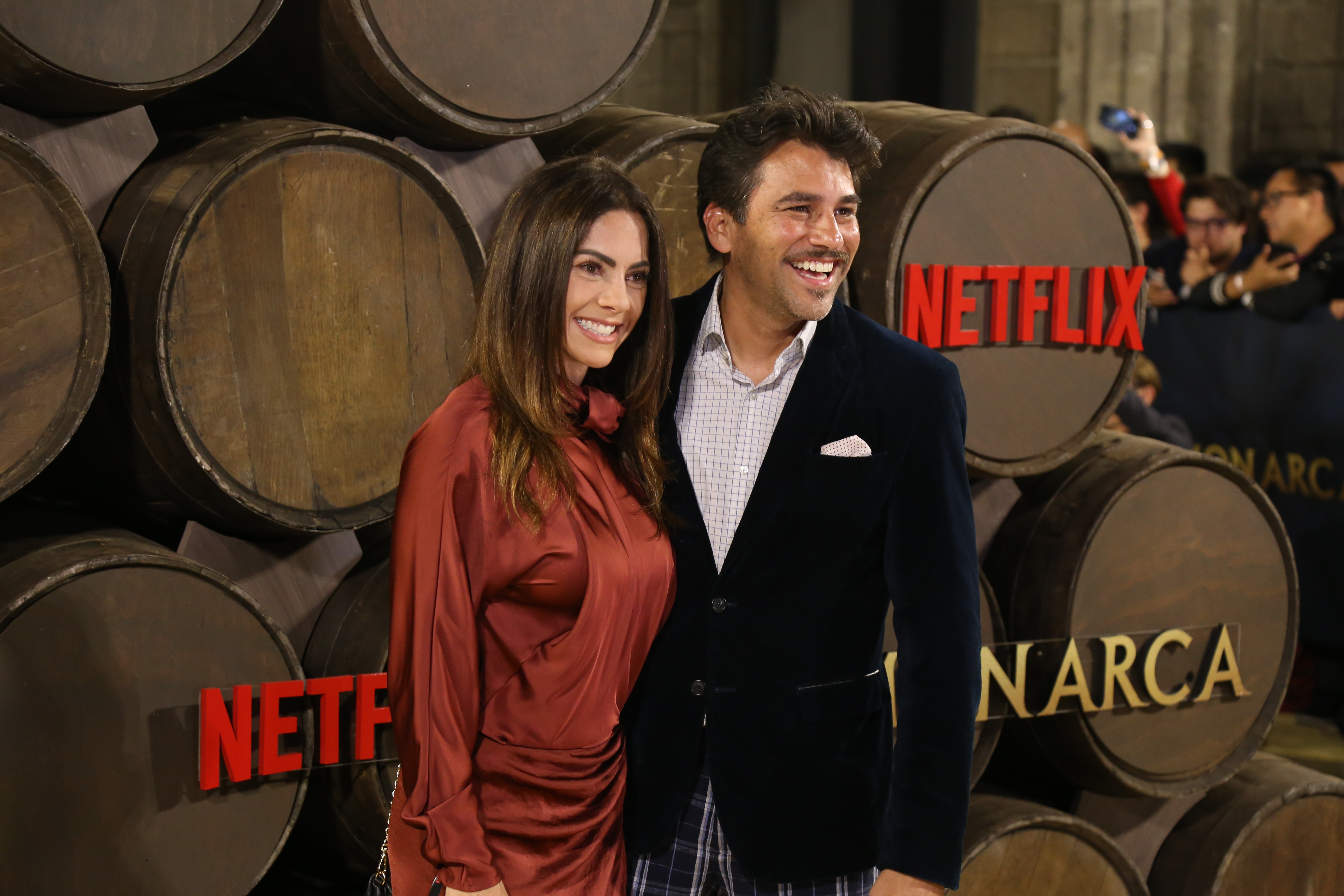 Mauricio Barcelata y María José Suárez