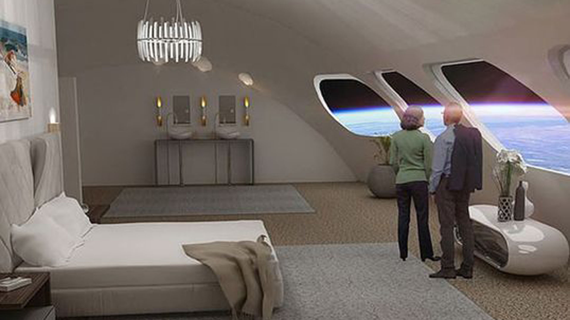 El hotel tendrá todas las comodidades de un crucero, pero con una vista increíble, aseguran sus futuros constructores (Gateway Foundation)