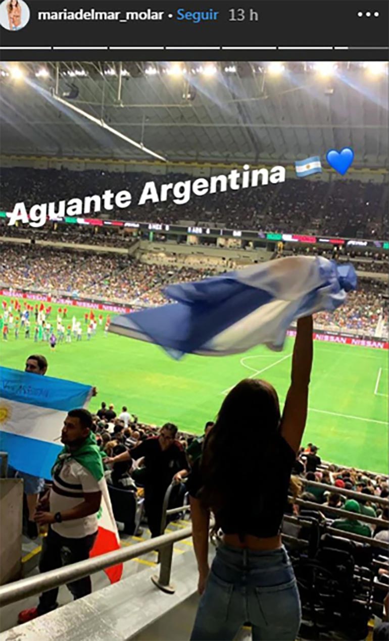Foto del Instagram de María del Mar Cuello Molar