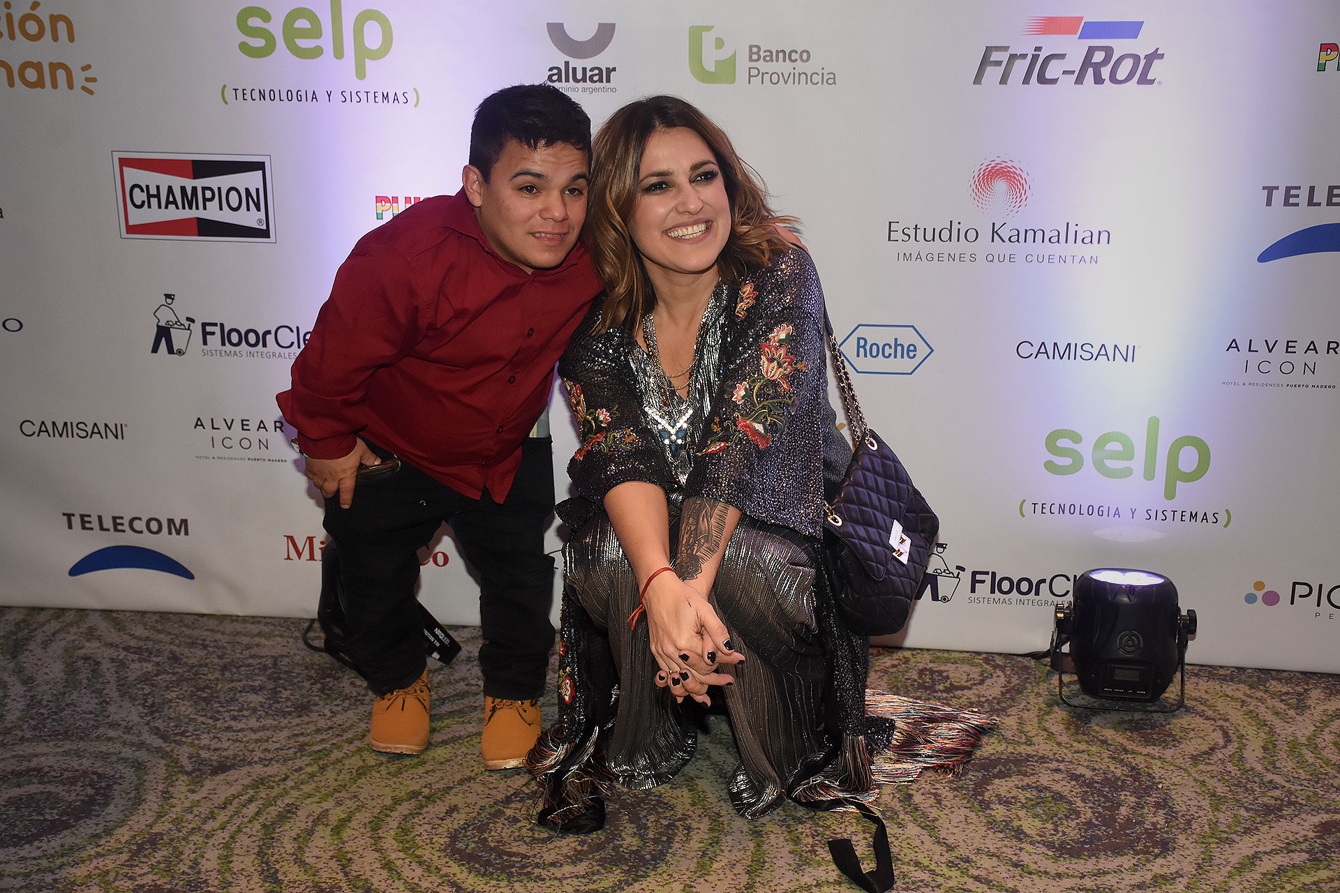 En esta oportunidad, Maju Lozano se sumó a la acción solidaria de la Fundación y llevó a cabo la conducción del evento
