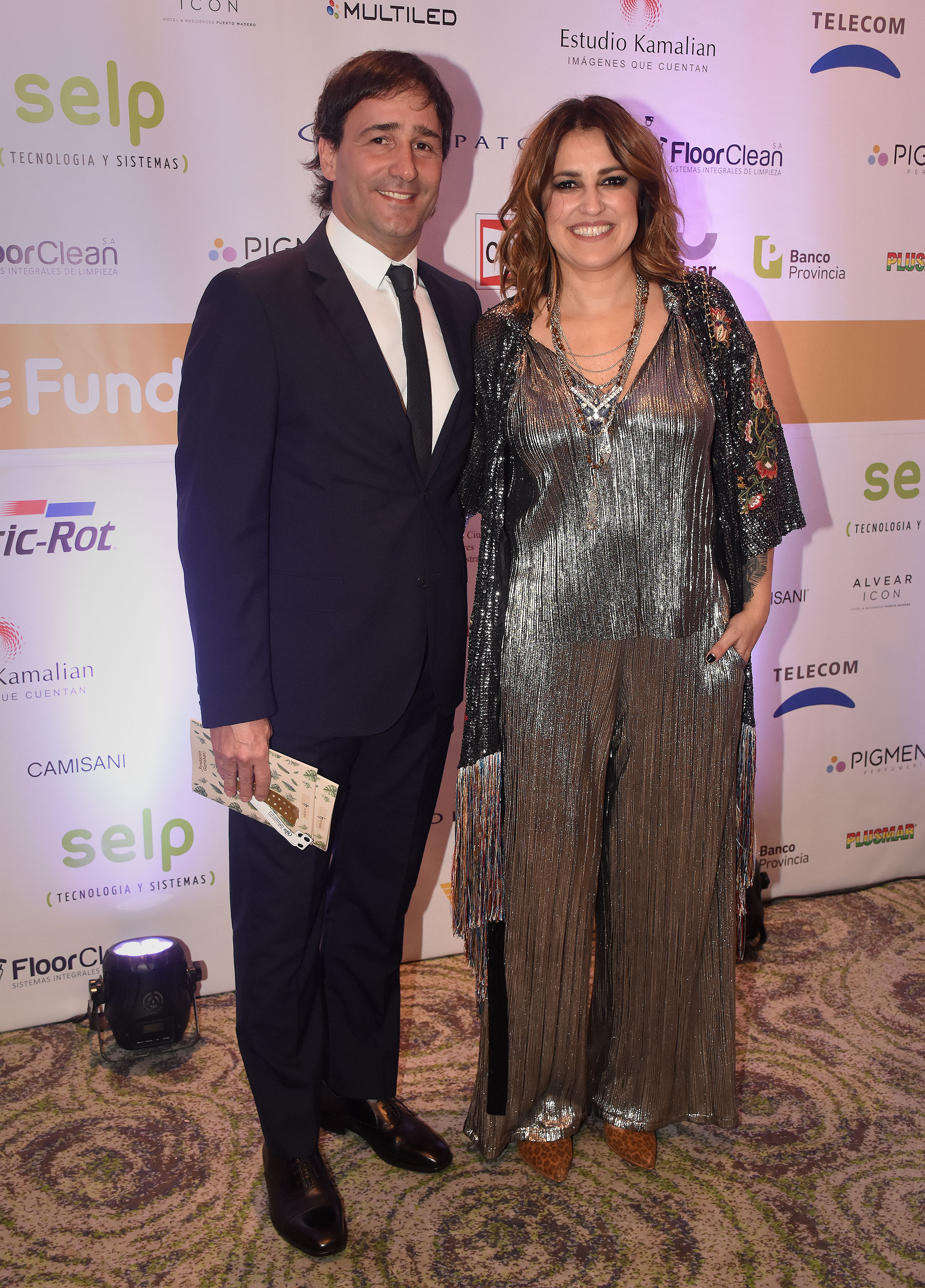 Maju Lozano y Juan Galarza