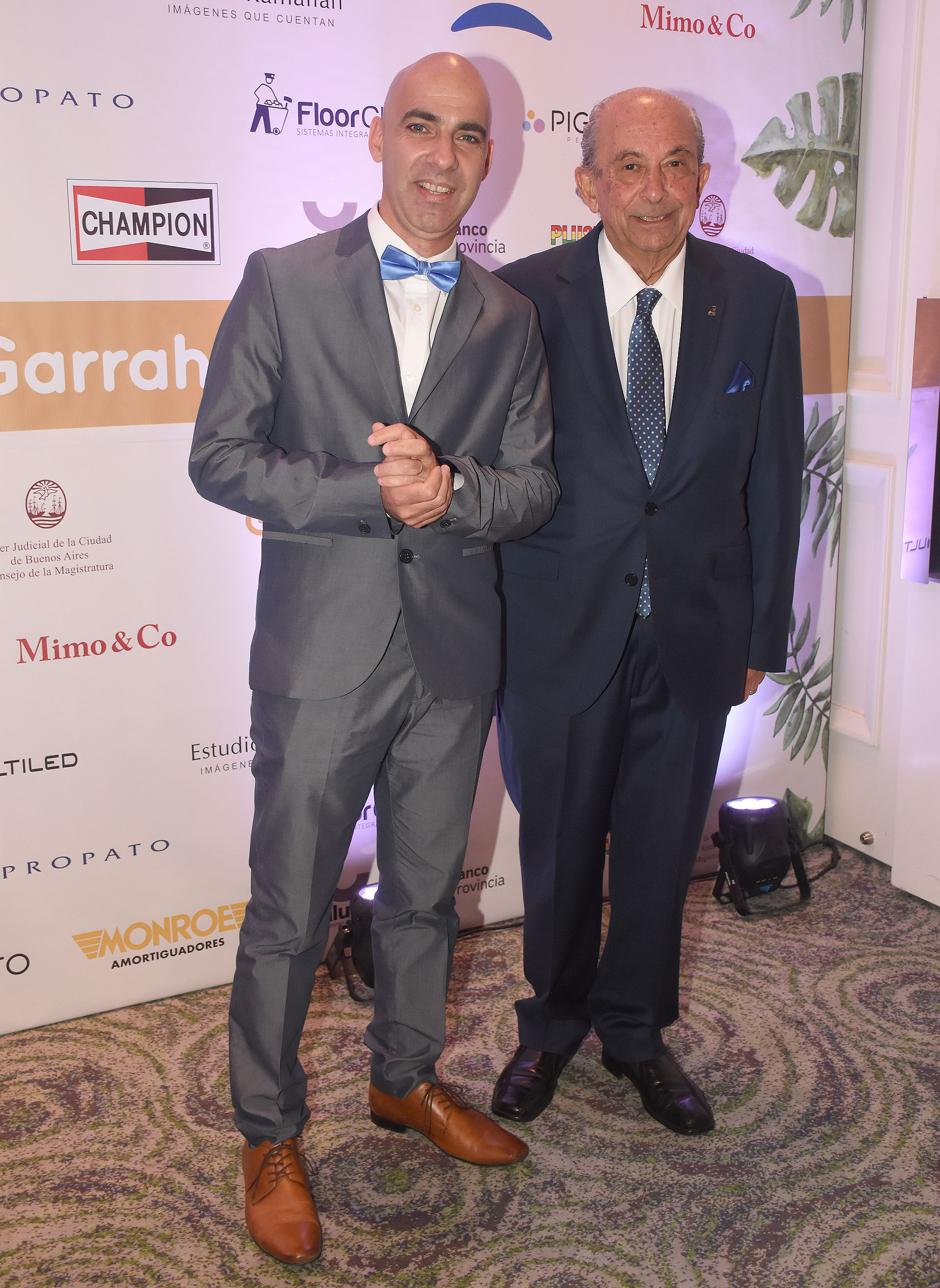 Carlos Kambourian y Jorge Menehem