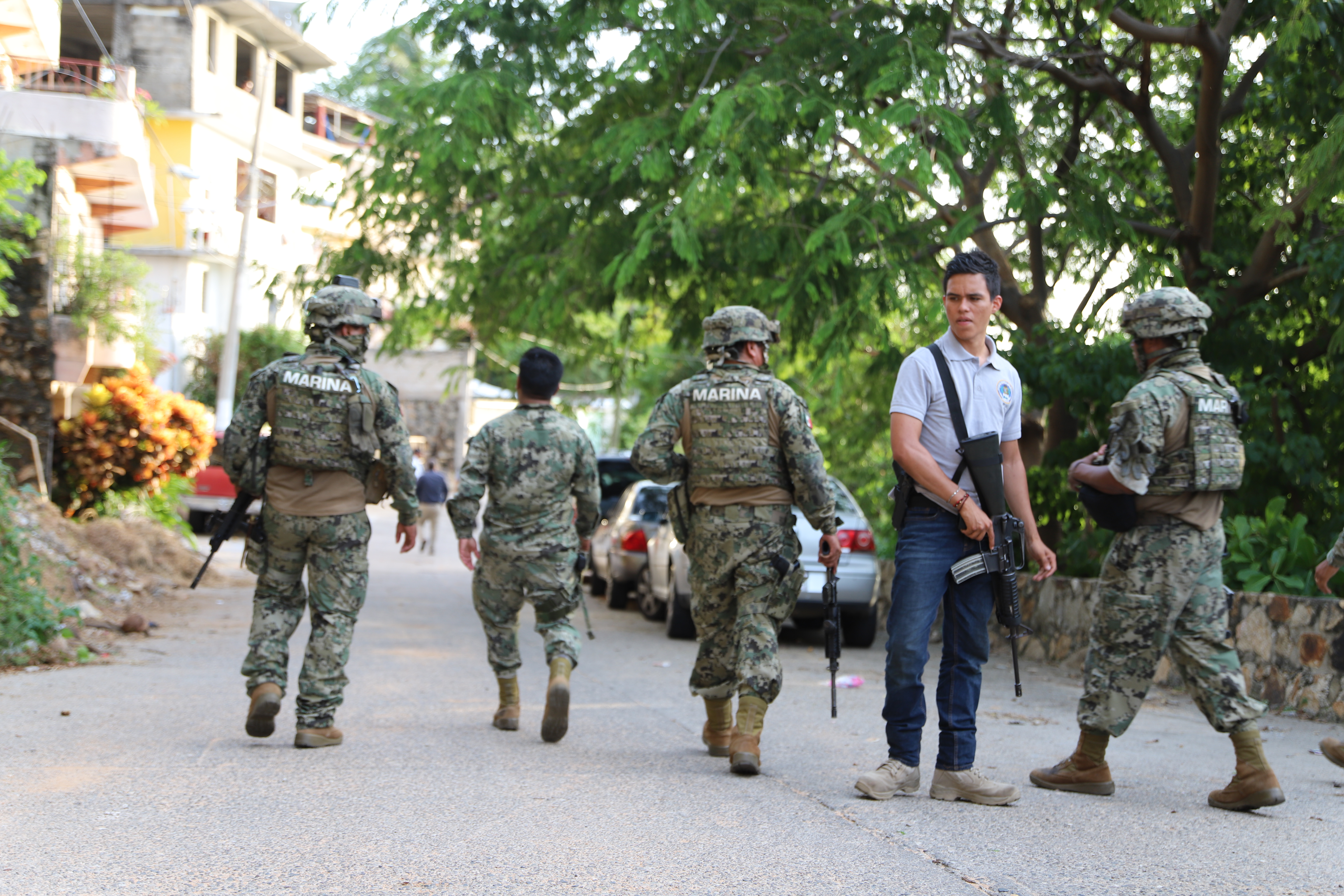 En el punto conocido como las Palmitas, en Acapulco, Guerrero, se reportó un enfrentamiento entre grupos armados, el pasado 30 de julio (Foto: Cuatoscuro)