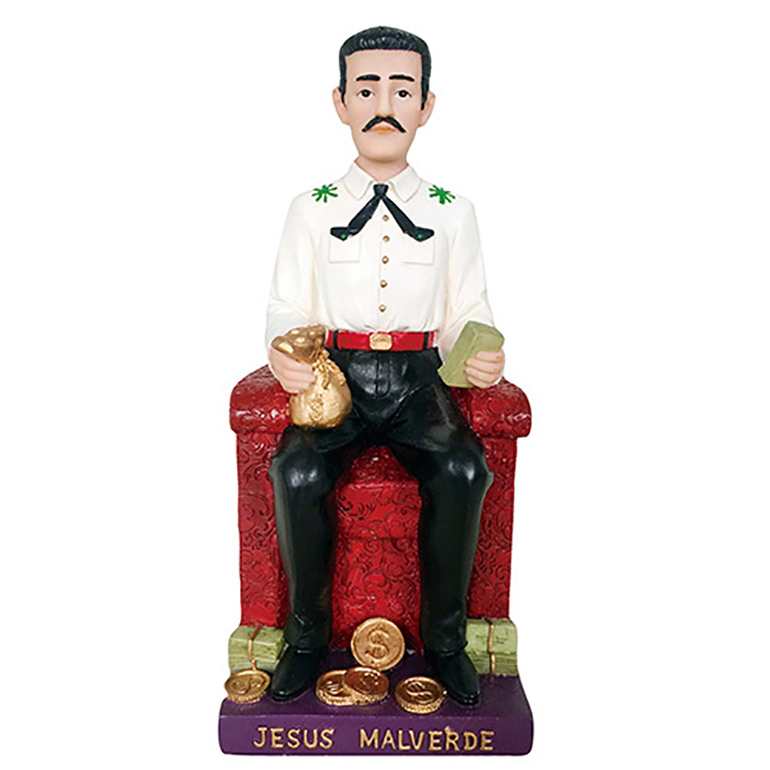 Un “homenaje” al mexicano Jesús Malverde