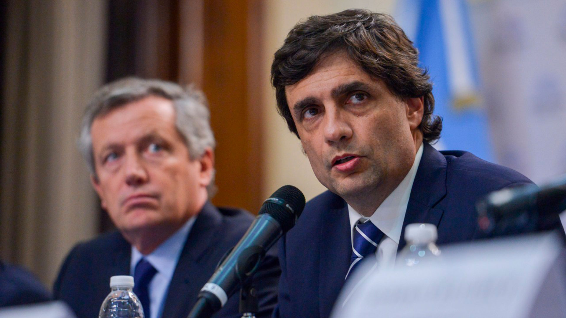 El ministro de Hacienda, Hernán Lacunza, a comienzos de semana cuando presentó en la Comisión de Presupuesto y Hacienda el Presupuesto para 2020