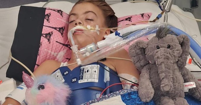 Lily Mae Avant internada en el hospital