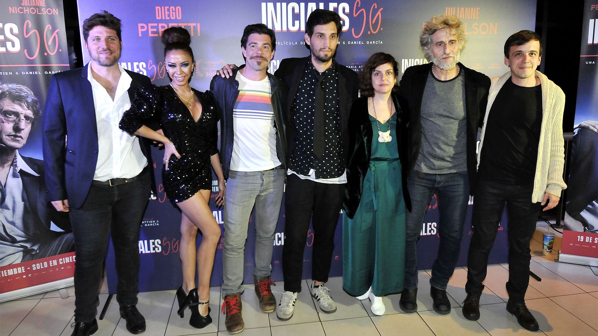 El elenco de “Iniciales S.G” (Fotos: Darío Batallan / Teleshow)