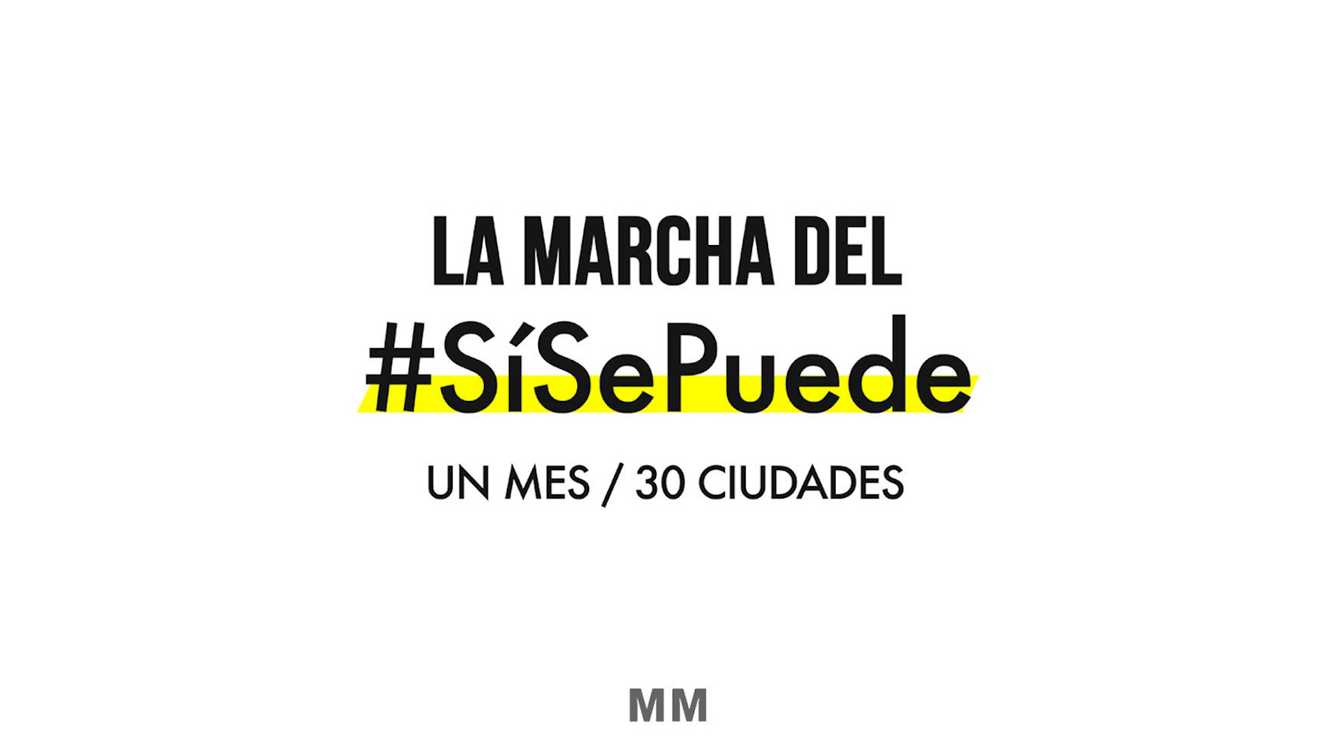 Tuit de Mauricio Macri anunciando su campaña electoral en octubre