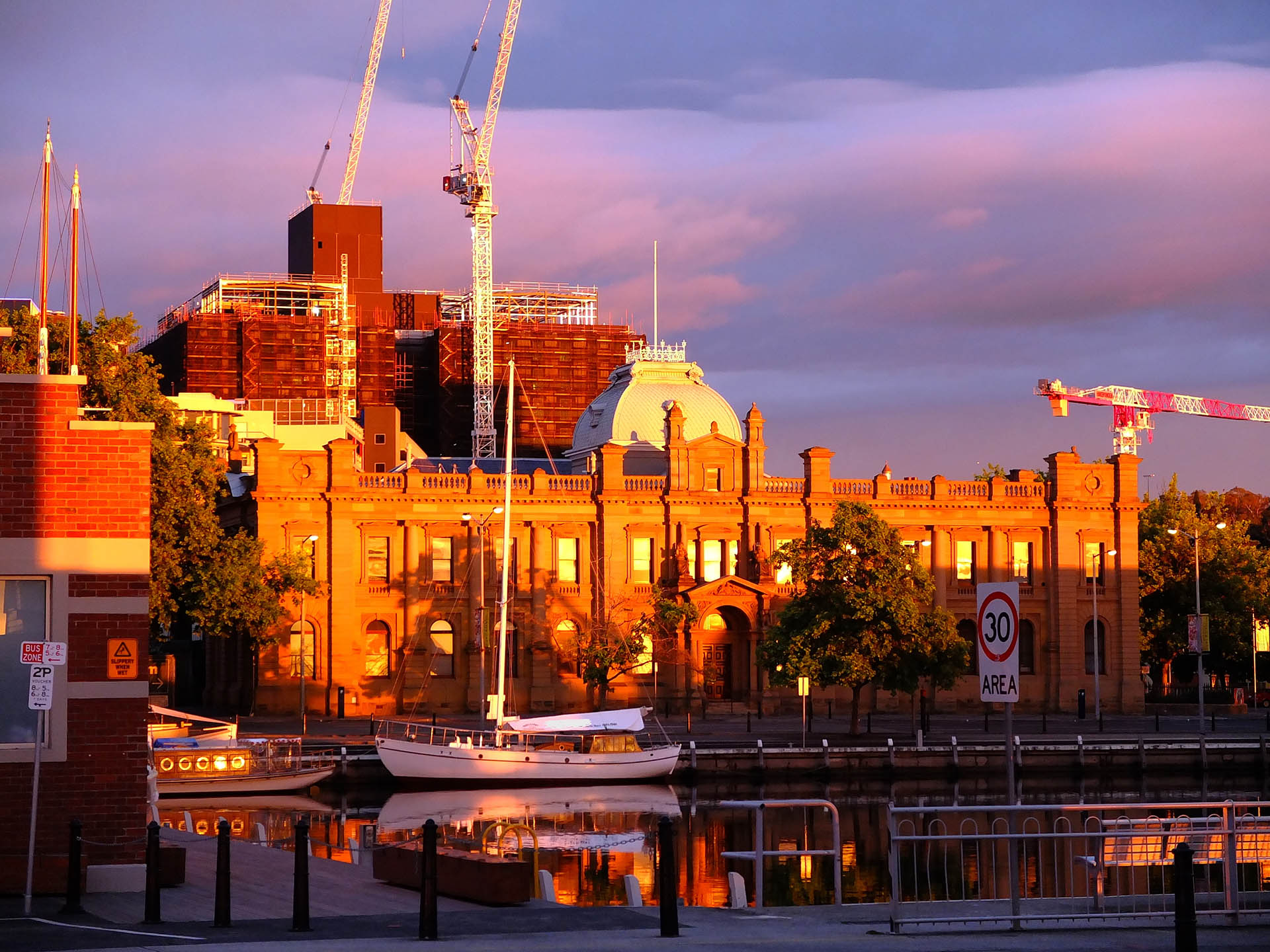 El distrito de Hobart’s Waterfront es el hogar de lo mejor de la escena gastronómica de la ciudad