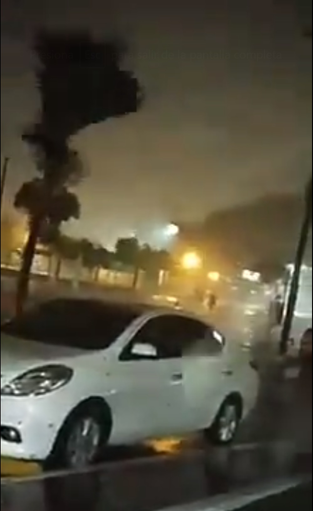 Fuertes lluvias y vientos se registraron en Colima y Jalisco (Foto: captura de pantalla)