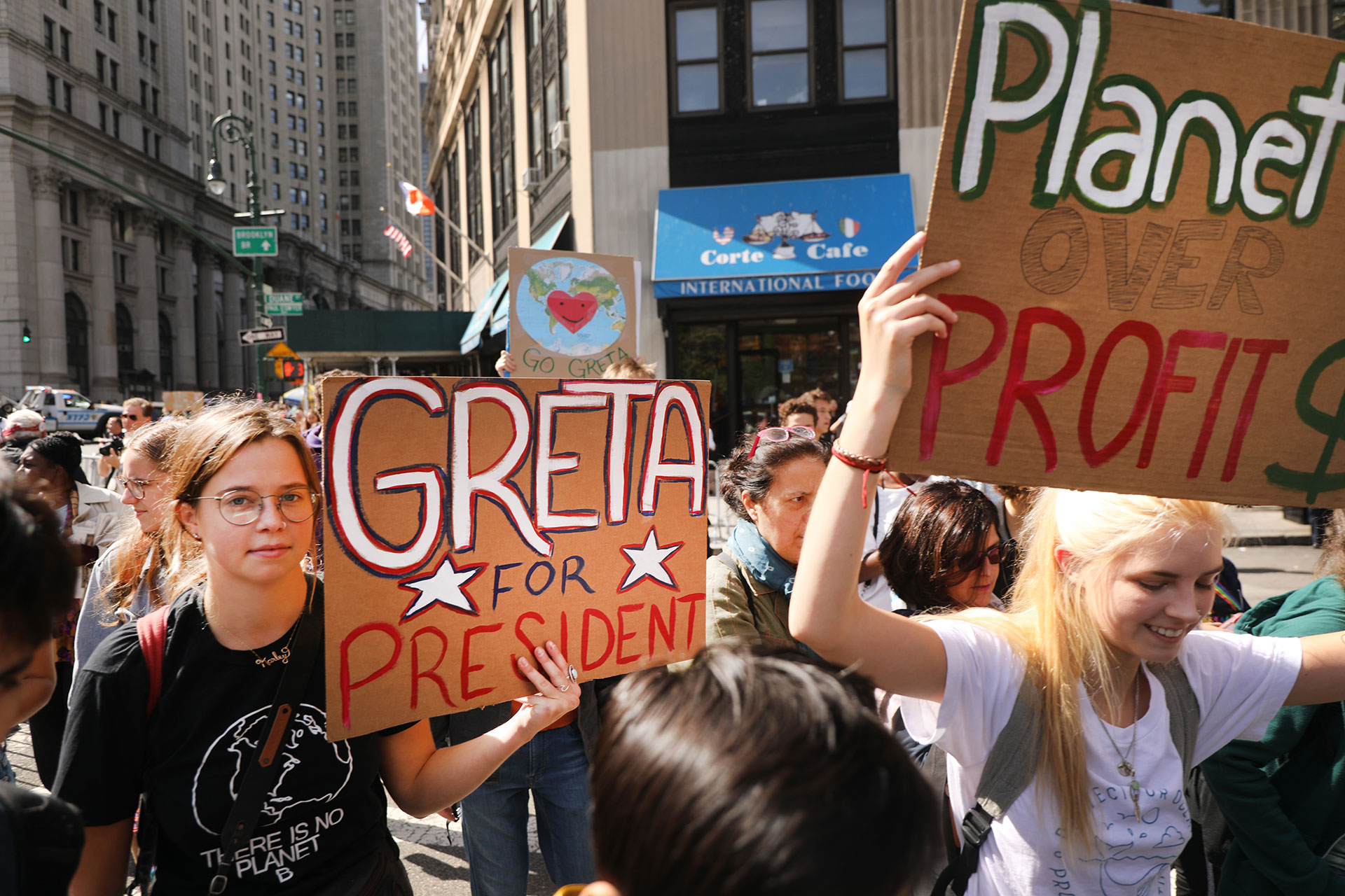 La marcha en Nueva York (AFP)
