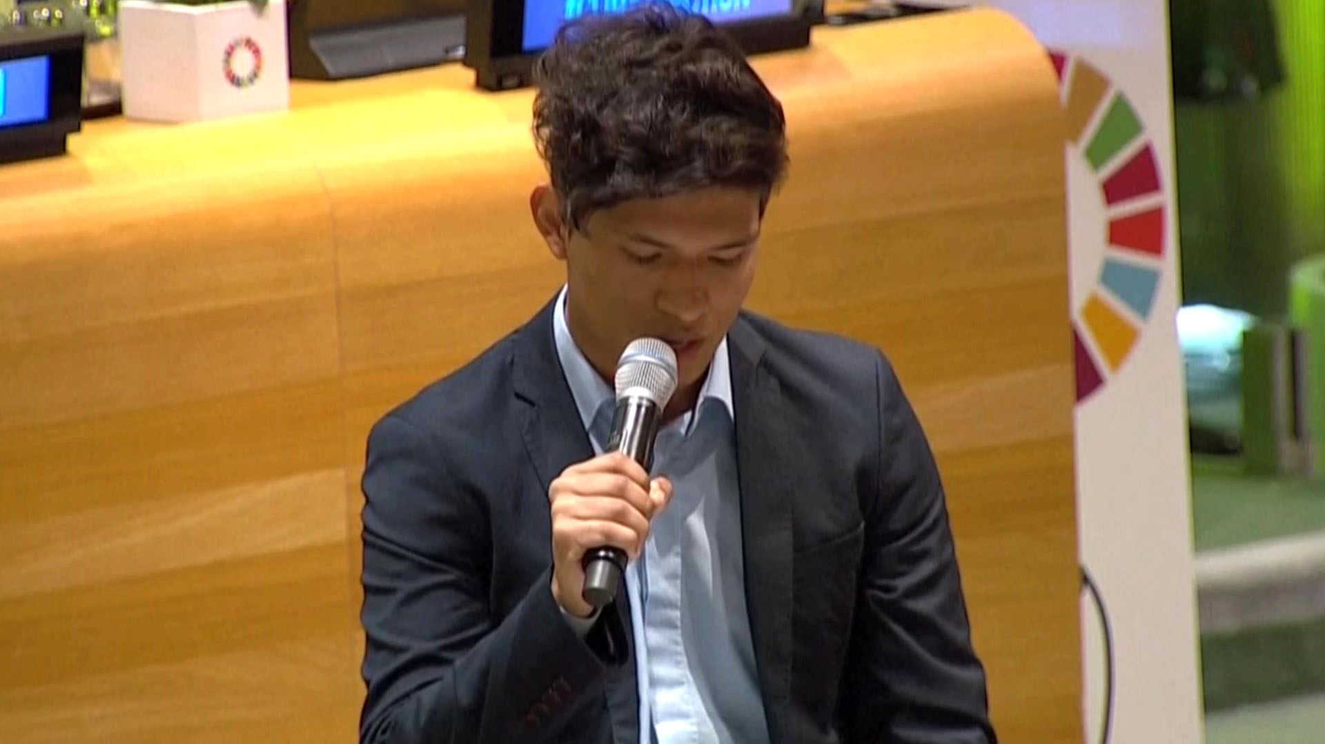 El argentino Bruno Rodríguez habló después de Greta Thunberg