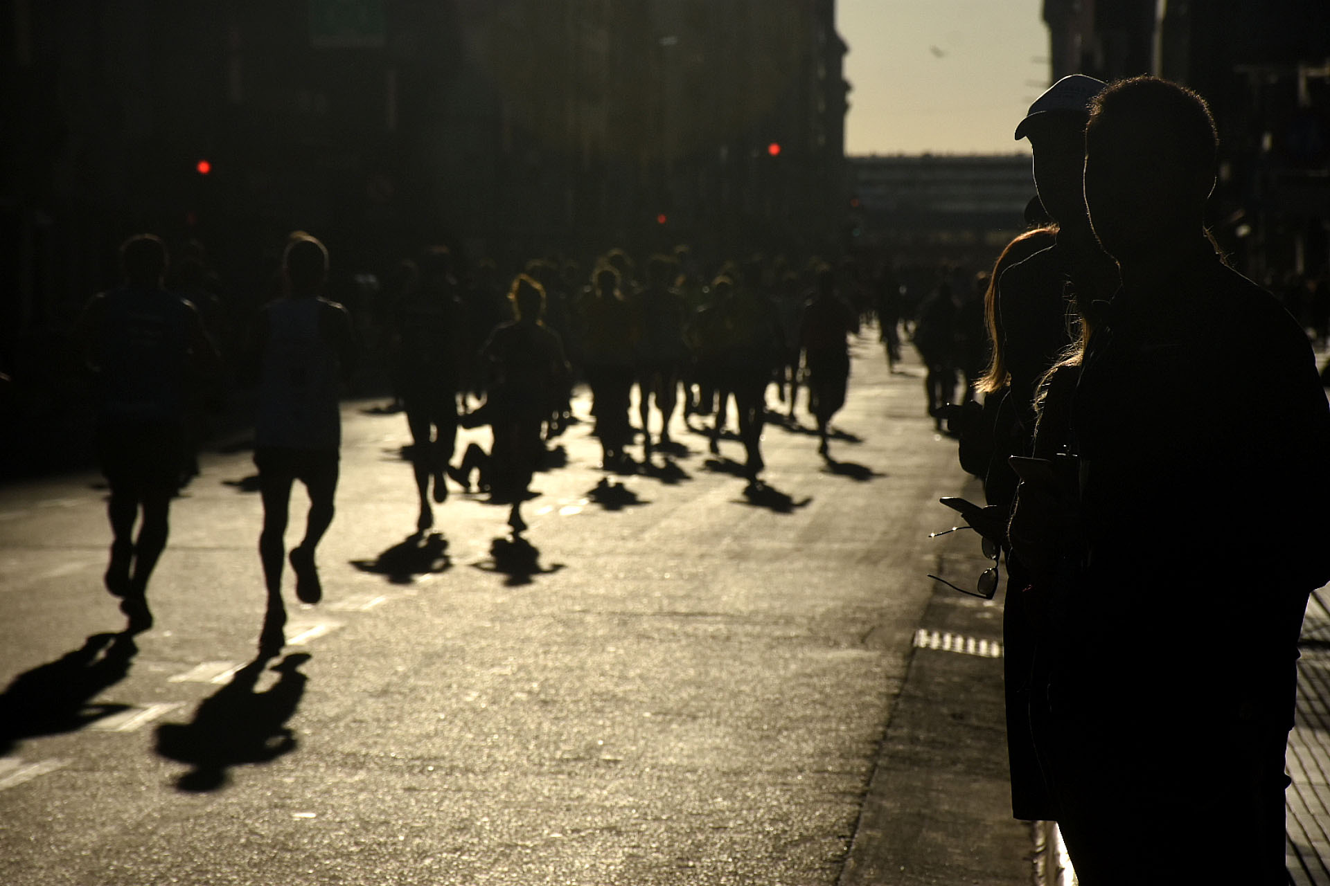 Las hermosas postales que dejó la maratón de Buenos Aires