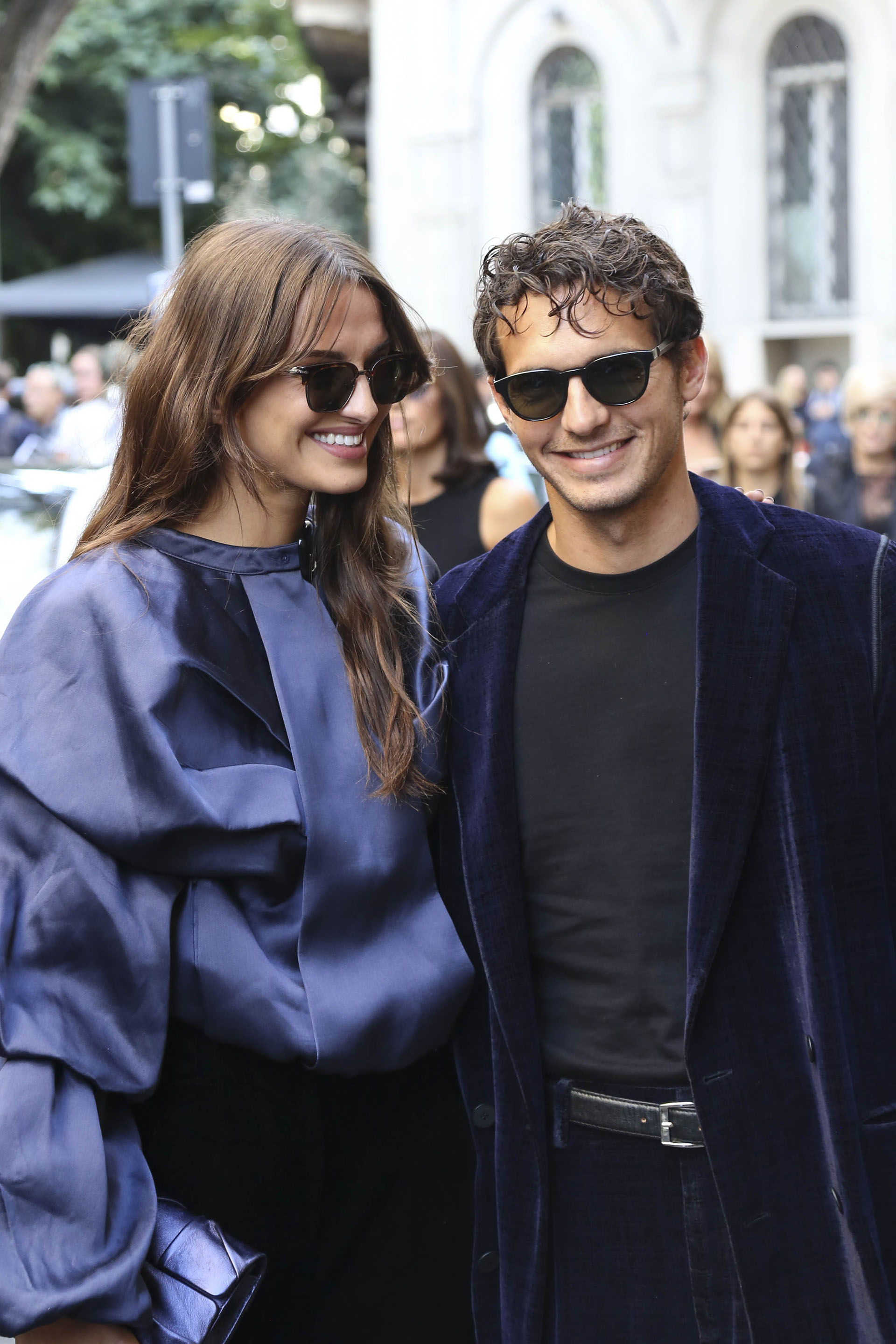 Gabrielle Caunesil y Riccardo Pozzoli