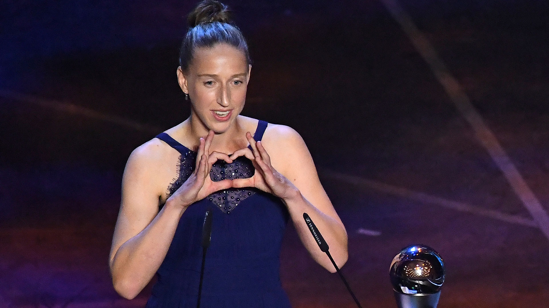 Sari van Veenendaal ganó el premio a mejor arquera