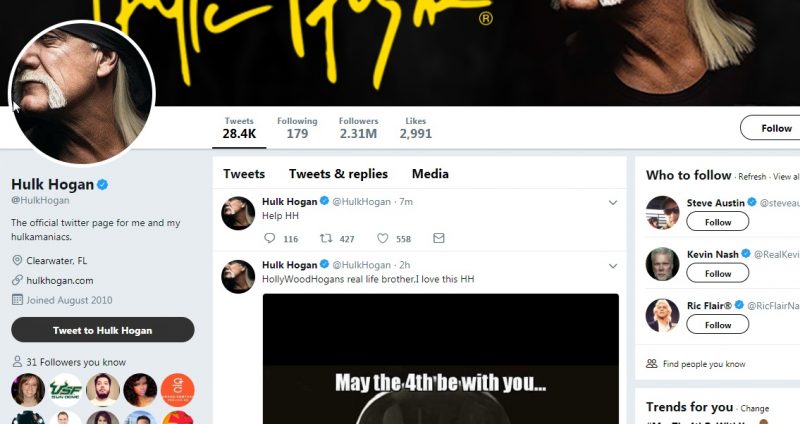 Hulk Hogan In Talks With The WWE About Potential Return