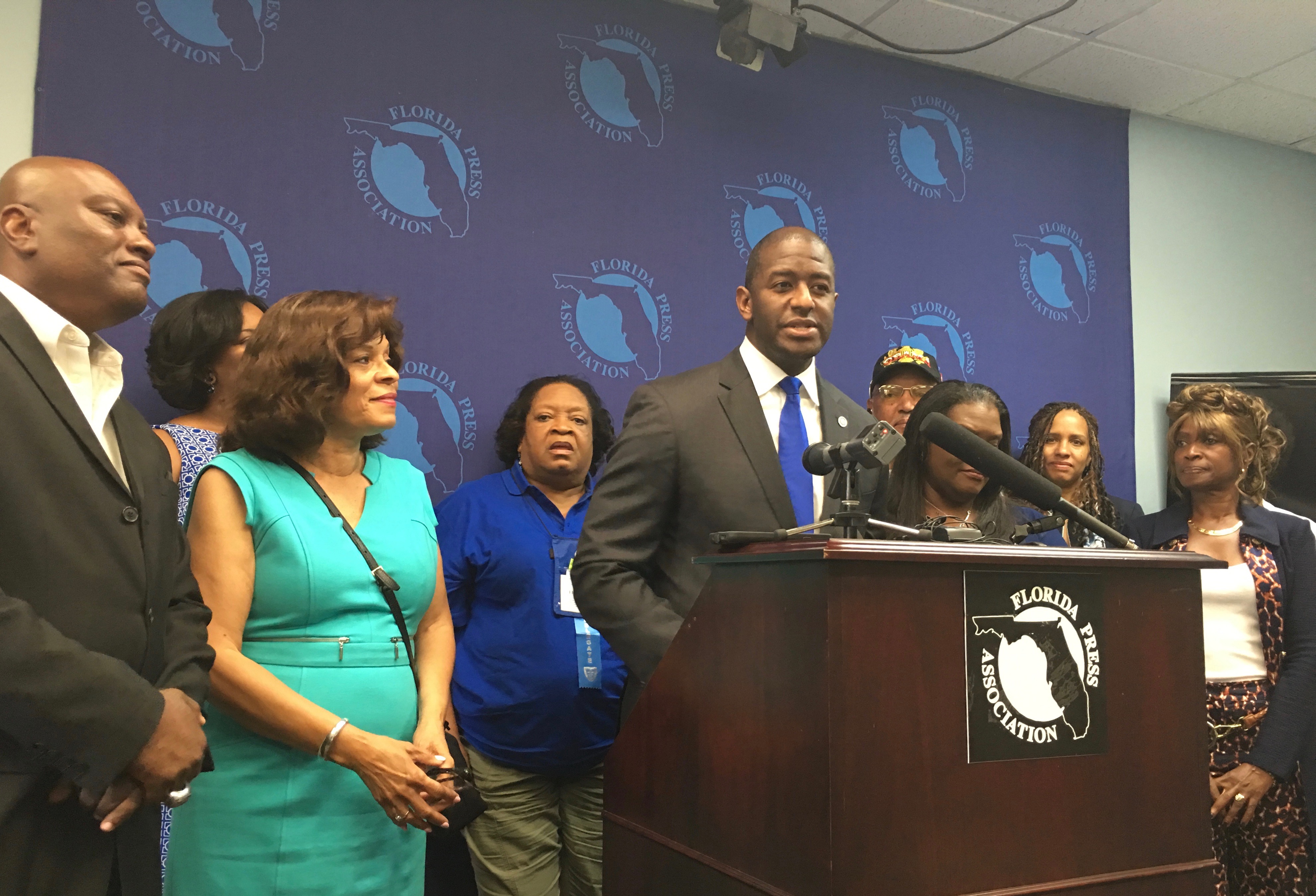 Behind in dollars and polls, Andrew Gillum hopes to boost black turnout in  race for governor