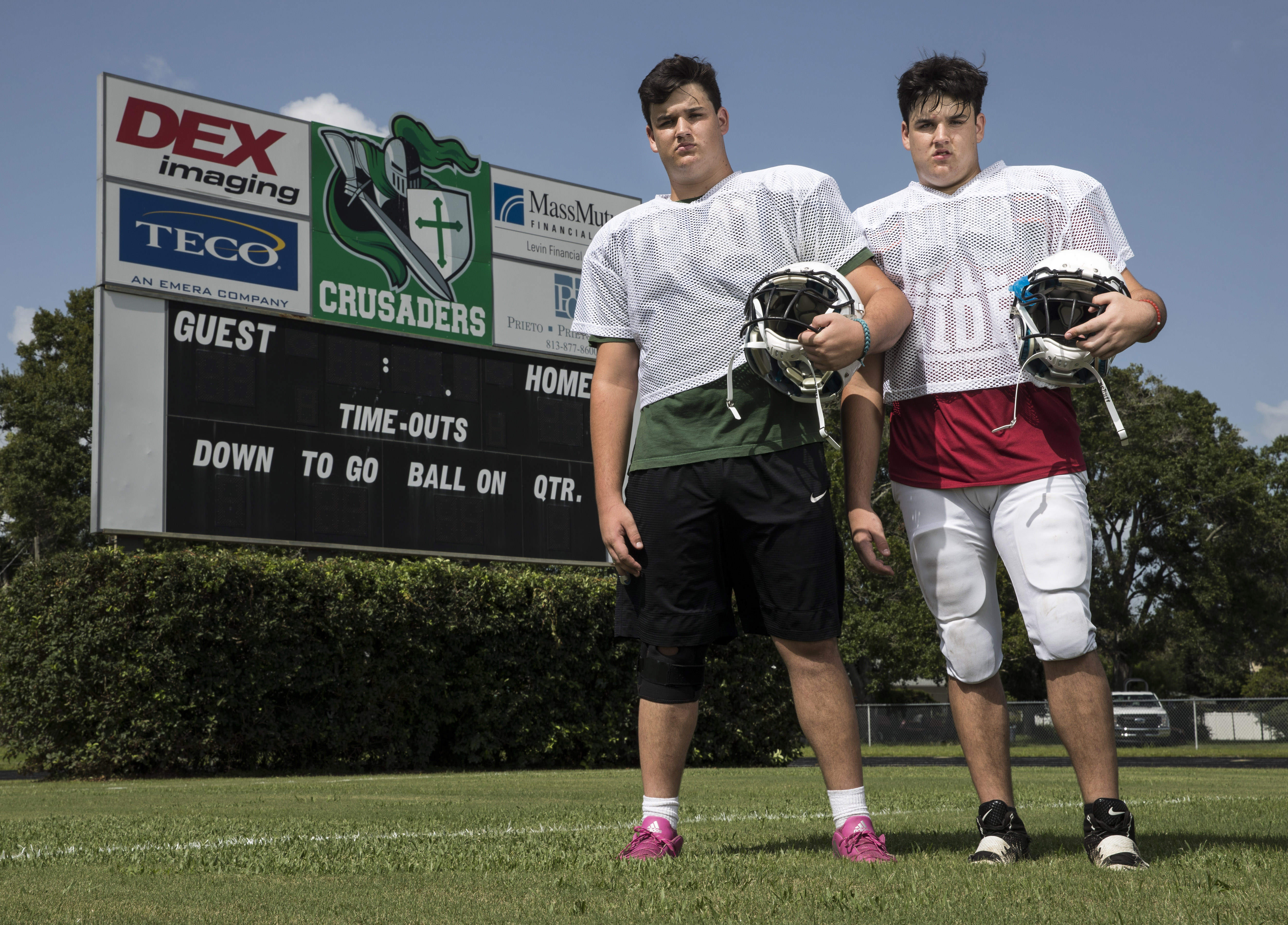 Tampa Catholic S Twin Towers Still Have Plenty Of Room To Grow