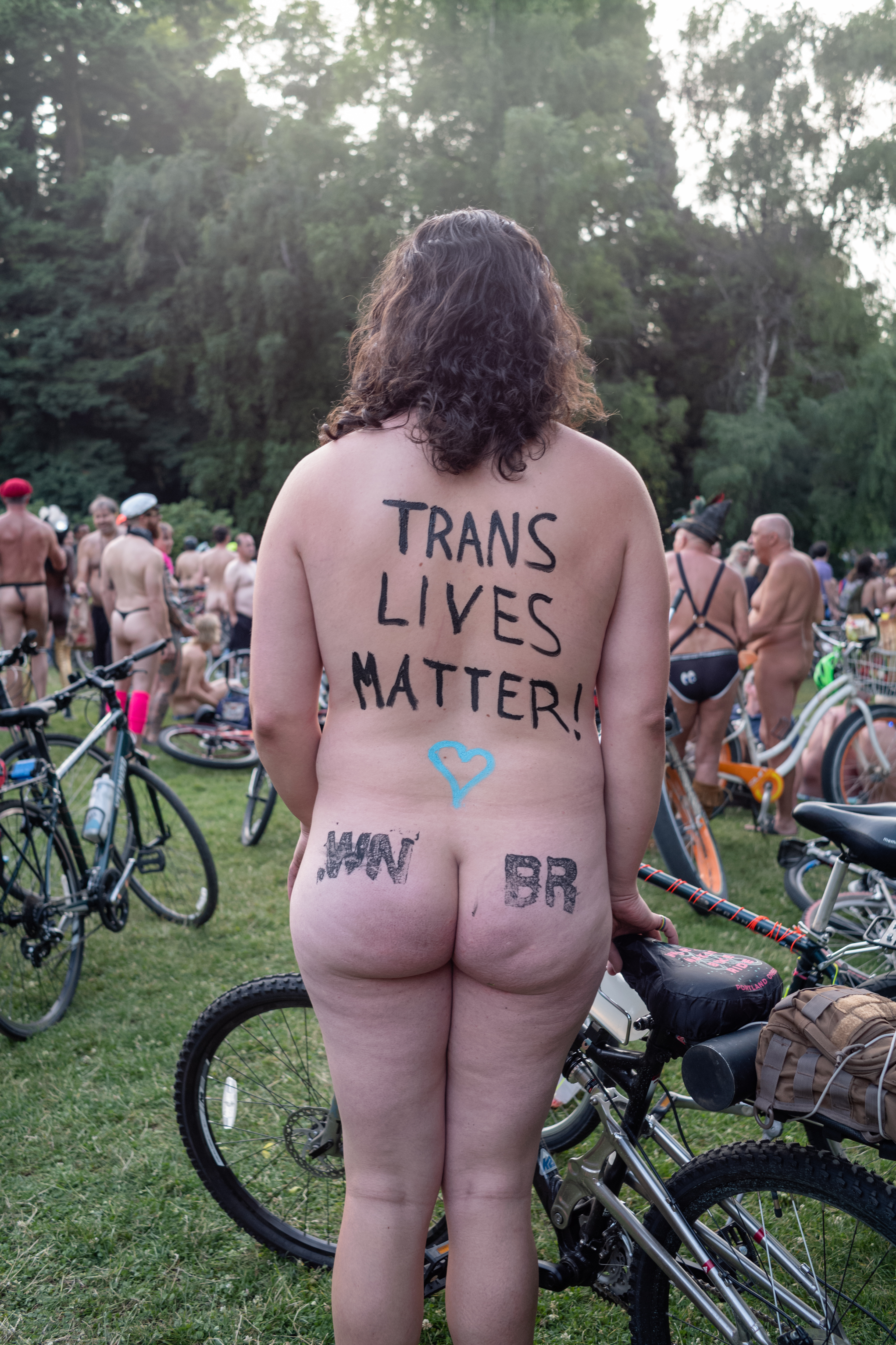 Theres a Moon out Tonight: Scenes from This Years World Naked Bike Ride
