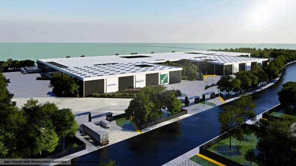 Design project for BMP Group new production facility in United States ...