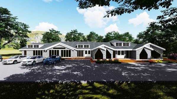 Design project for Office Building Exterior Remodel and Addition in ...