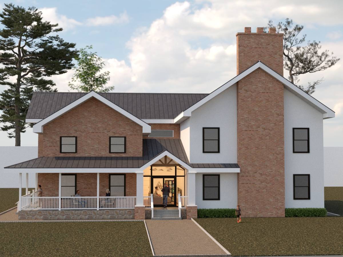 Design project for Make the house look like one house, not two. in