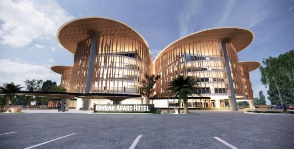 Curated visual reference: Fresh Look at Design Project For Baykar Modern Apart Hotel In Turkey