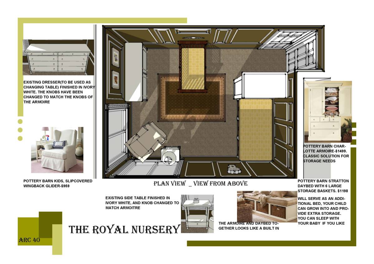 Design project for Nursery in United States | Arcbazar
