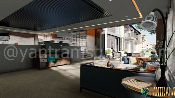 İÇ MİMARİ Oturma Odası Mimari Yantram Architectural Design Studio - 3D ...