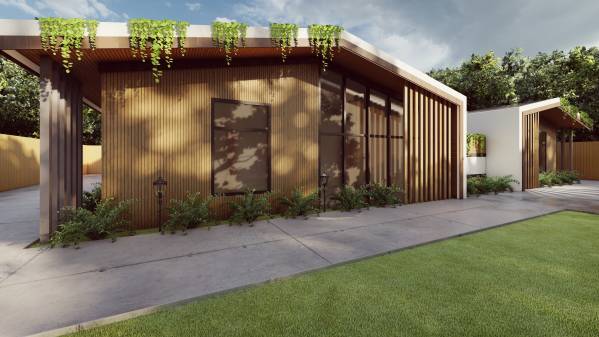 Design project for Modern Exterior Makeover in United States | Arcbazar