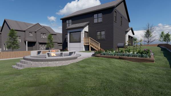 Design project for Blank Slate Backyard for Family in United States ...