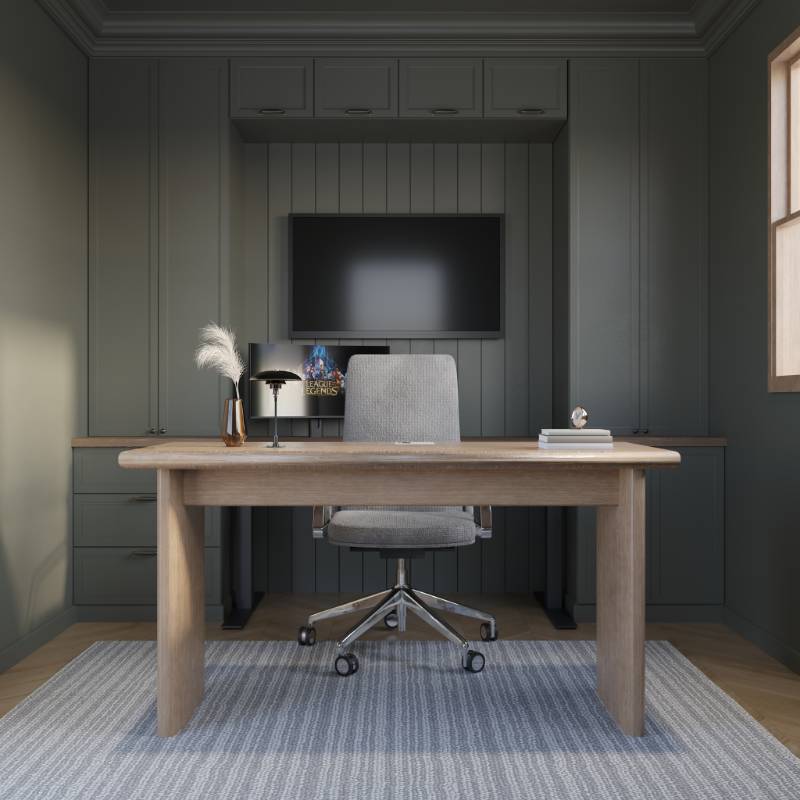 Design project for Interior Design and Decorating of Home Office/Study ...