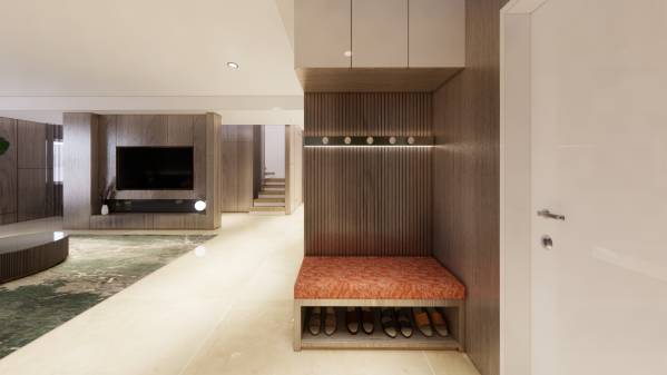 Final Touches Penthouse Apartment Interior Design photo