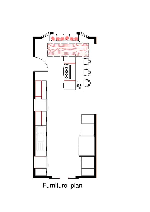 Design project for Rice Kitchen Remodel in United States | Arcbazar