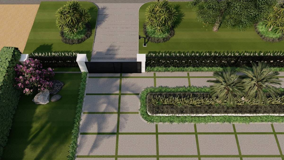 Design project for Front yard remodeling in United States | Arcbazar