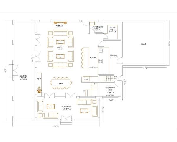 Design project for Master bedroom Addition above garage and off back of ...