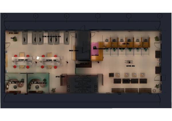 Design project for Layout Design for Branch Office, Call Centre and ...