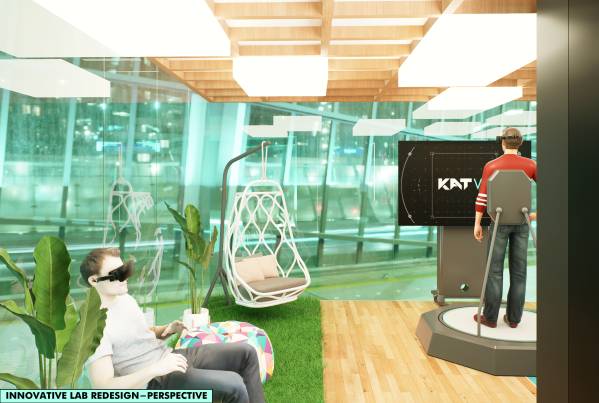 Design project for Innovation Lab Redesign - 383sqf in Saudi Arabia ...