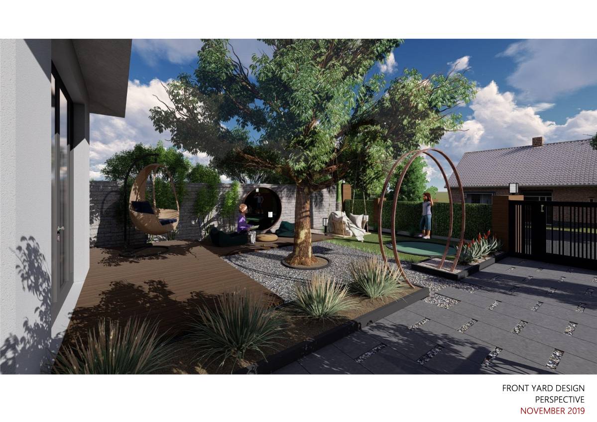 Design project for Front yard landscape project in United States | Arcbazar