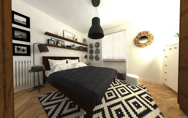 Design project for Bedroom interior design in Switzerland | Arcbazar