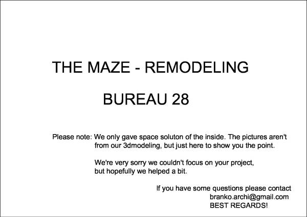 Design project for The Maze in United Kingdom | Arcbazar