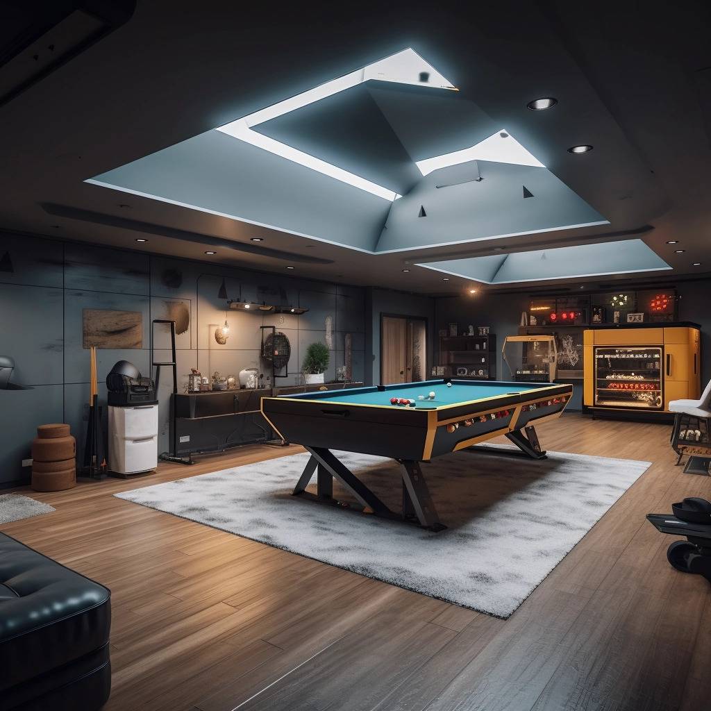 Design project for Fun Basement Layout in United States | Arcbazar