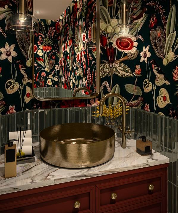 Banyo MimarSarah Mostafa - Powder room - Orlando, US | Arcbazar