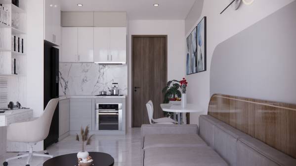 Photo inspiration: Picture Idea: Design Project For Studio Apartment Renovation In Slovenia