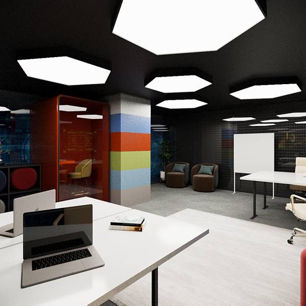 Design project for Innovation Lab Redesign - 383sqf in Saudi Arabia ...
