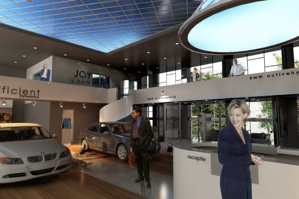 Interior Other Designed by design studio 104 - BMW Showroom proposal ...